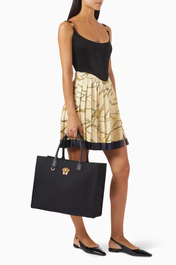 Large La Medusa Tote Bag in Canvas