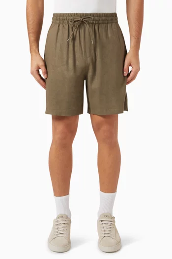 Otto Shorts in Linen-blend