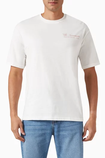 Printed T-shirt in Organic-cotton