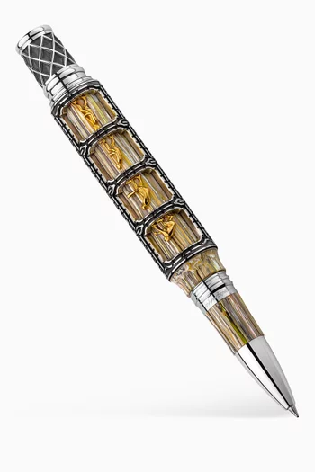 Theory of Evolution Rollerball Pen in Sterling Silver