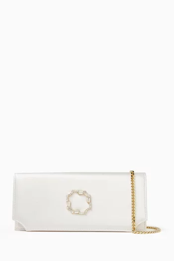 Vivien Clutch in Satin