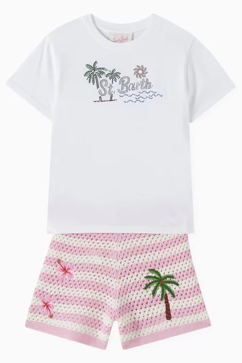 Graphic-print T-shirt in Cotton-jersey