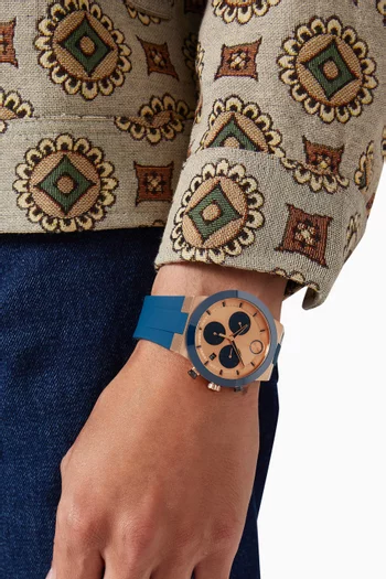 Bold Fusion Chronograph Watch, 44.5mm
