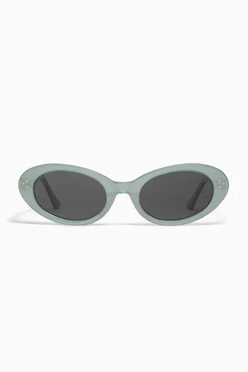 Unisex Jeans GRC4 Sunglasses in Acetate