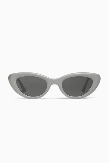 نظارة شمسية كونيك جيه 6 بتصميم عين القطة أسيتات للجنسين