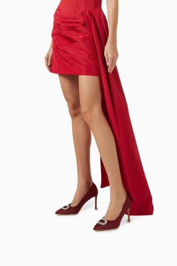 Nova 90 Pumps in Embellished Satin