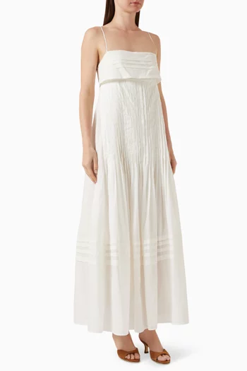 Kristina Maxi Dress in Cotton