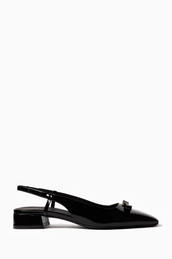 Marlina Slingback 20 Pumps in Patent Leather