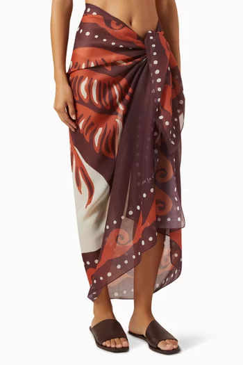 Luana Sarong in Recycled Polyester
