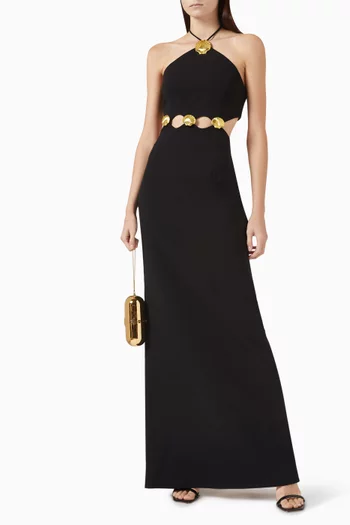 Chelsea Halter Gown