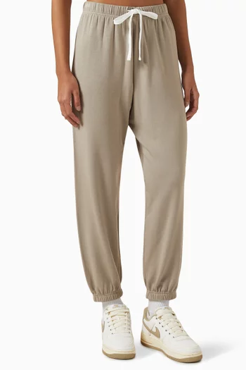 Andie Oversized Sweatpants in Fleece