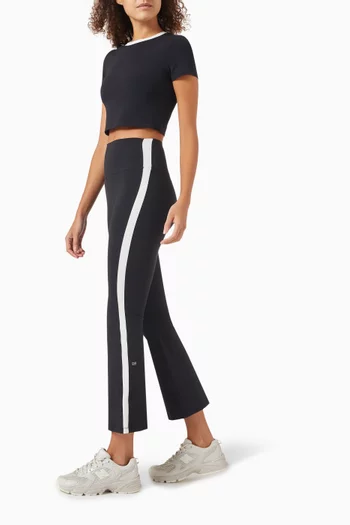 Raquel Cropped High-waisted Pants in Supplex Fabric