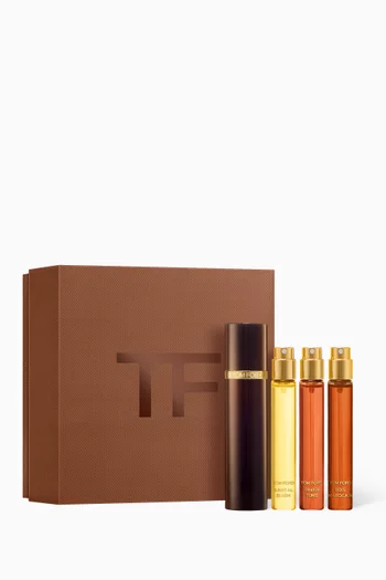 Private Blend Enigmatic Woods Fragrance Travel Set & Atomizer