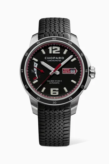 Mille Miglia Mechanical Stainless Steel Watch, 43mm