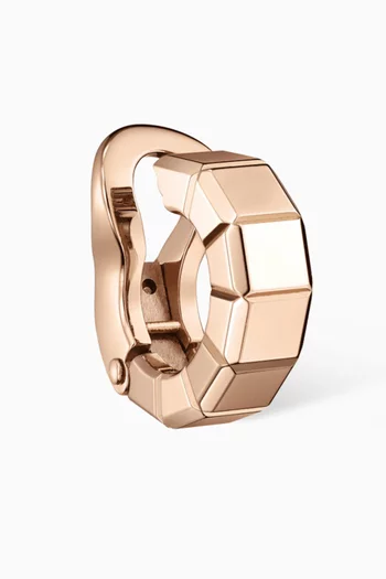 Ice Cube Single Ear Clip in 18kt Rose Gold