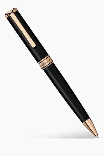 Classic Ballpoint Pen in Resin and Rose Gold-tone Metal