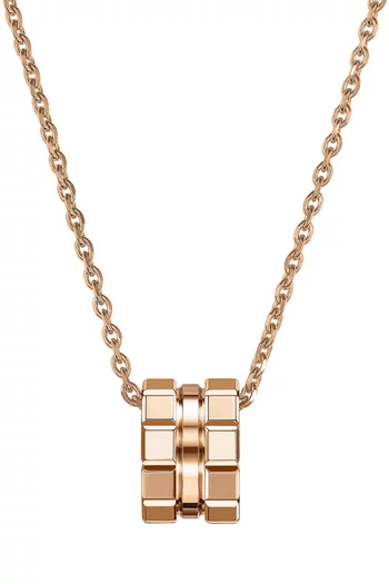 Ice Cube Necklace in 18kt Rose Gold
