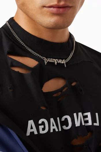 Typo Necklace in Metal