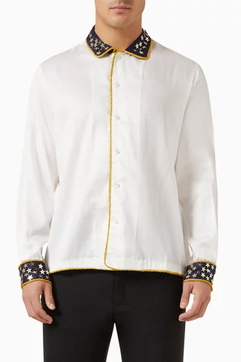 Starry Pageant Shirt in Cotton