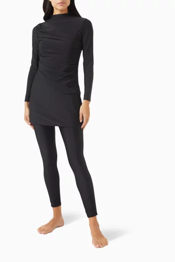 Classic Swim Tights in Stretch-nylon