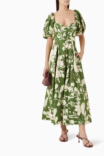 Renee Panelled Bustier Midi Dress