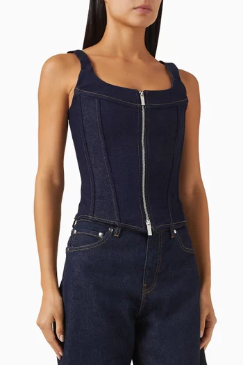 Rainy Corset in Denim