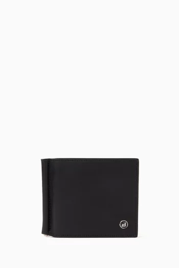 Signet Series Money Clip Wallet in Leather