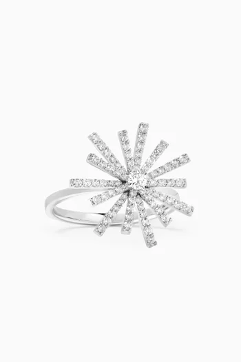 Daw Diamond Ring in 18kt White Gold