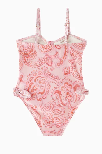 Ottie Tie Front Swimsuit
