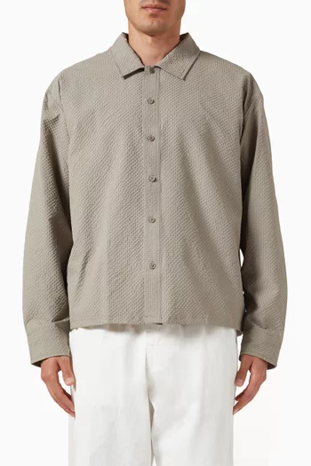 Vacation Button-up Shirt in Cotton