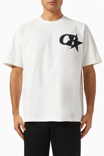 Star T-shirt in Cotton-jersry