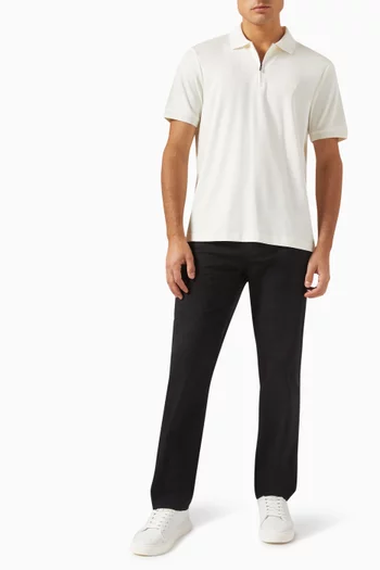 Relaxed-fit Pants in Technical-cotton