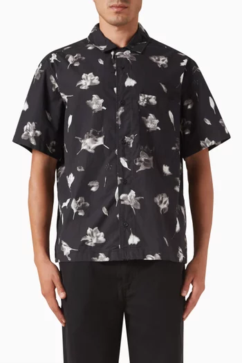 Printed Shirt in Cotton