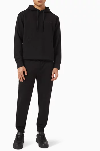 Institutional Logo Hoodie in Cotton-blend