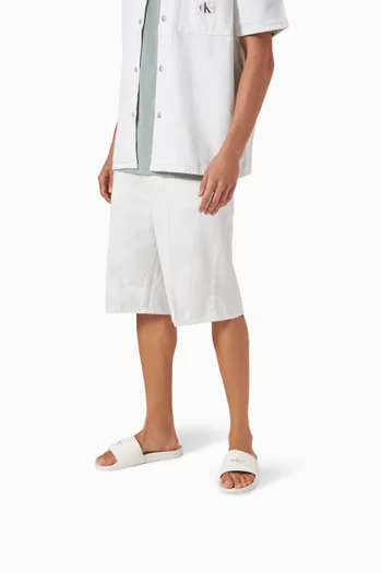 Institutional Logo Slides in Cotton Canvas