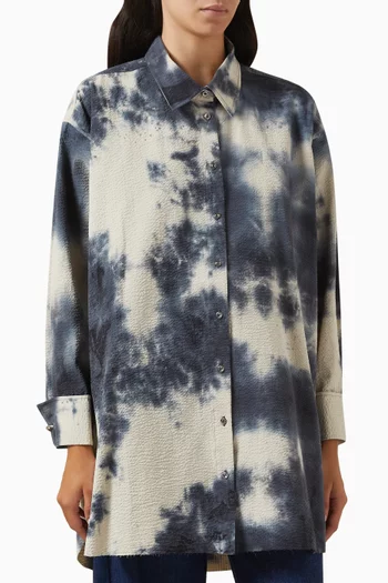 XXL Tie-dye Shirt in Cotton