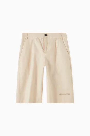 Bermuda Shorts in Cotton & Linen