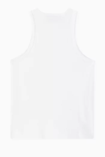 Logo Tank Top in Cotton-jersey