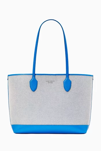 Large Bleecker Tote Bag in Canvas