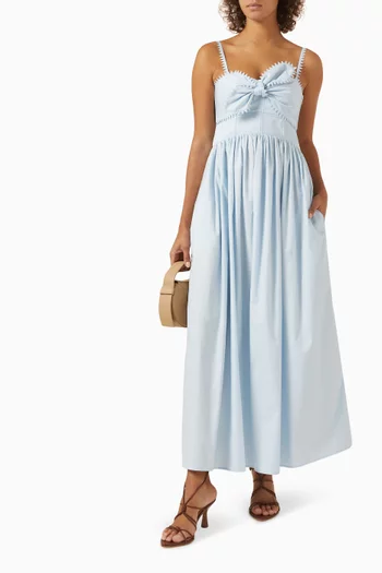 Lace Trim Sundress in Cotton