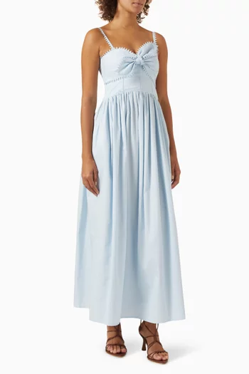 Lace Trim Sundress in Cotton