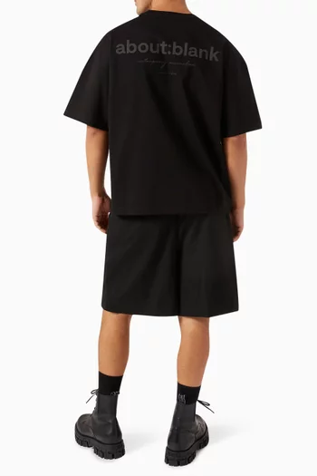 Box Logo T-shirt in Cotton Jersey