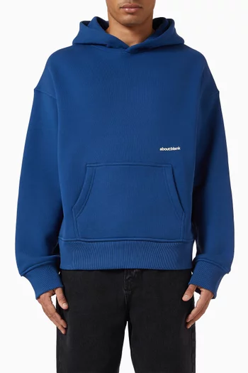 Box Hoodie in Cotton