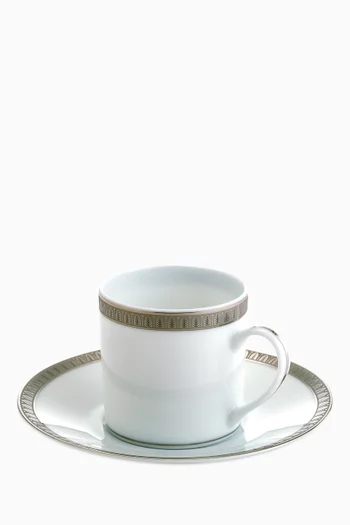 Malmaison Cup & Saucer set in Porcelain