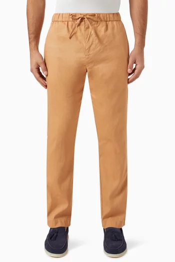 Oscar Chino Pants in Linen-blend