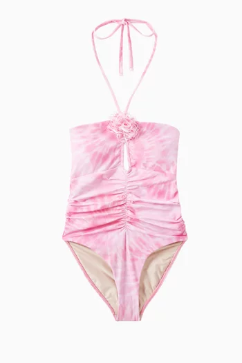 Rosette One-piece Swimsuit