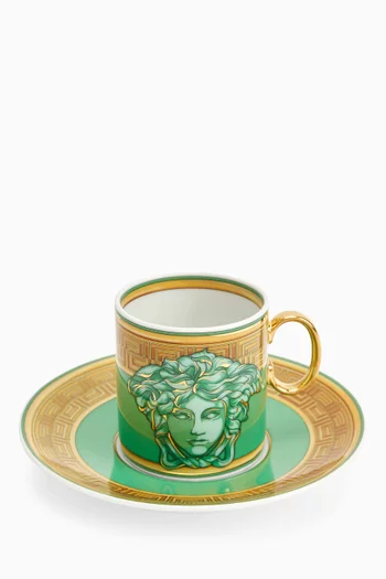 Medusa Amplified Espresso Cup & Saucer set in Porcelain