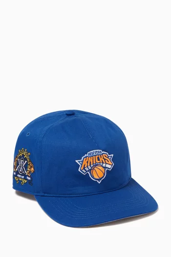x 47 New York Knicks Hitch Snapback Cap in Cotton Twill
