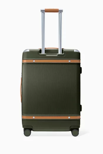 Aviator Grand Checked Luggage in Recycled Polycarbonate