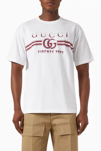Logo T-shirt in Cotton-jersey